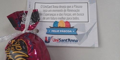 No momento, você está visualizando UniSant’Anna promove Ação de Páscoa para professores e colaboradores