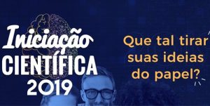 Read more about the article Inscrições abertas para o PIBIC 2019