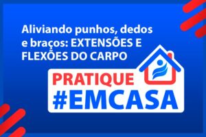 Read more about the article Aluna de Educação Física cria série de exercícios para home office