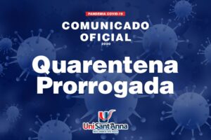 Leia mais sobre o artigo Governo Estadual prorroga quarentena até 15 de junho