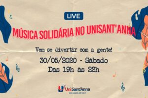 Leia mais sobre o artigo Live: Música Solidária no UniSant’Anna