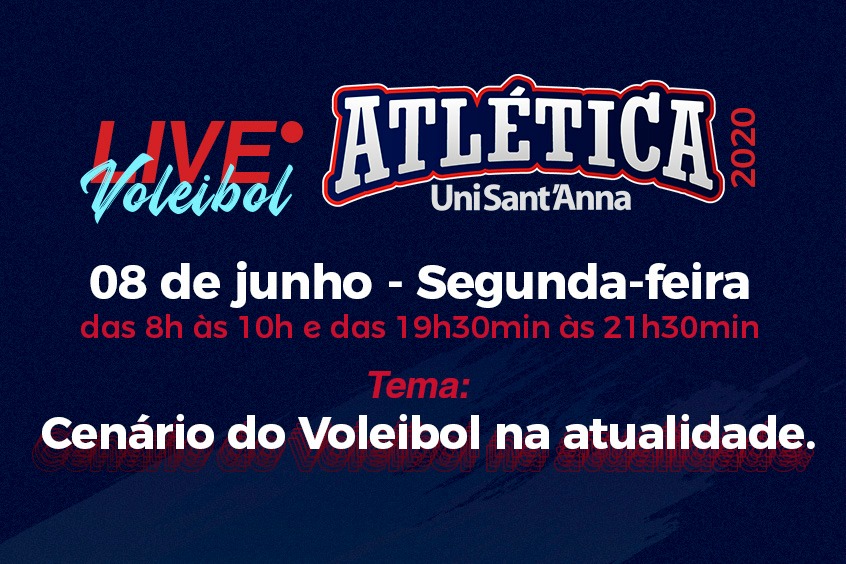 Leia mais sobre o artigo Atlética realiza live sobre o Atual Cenário do Voleibol