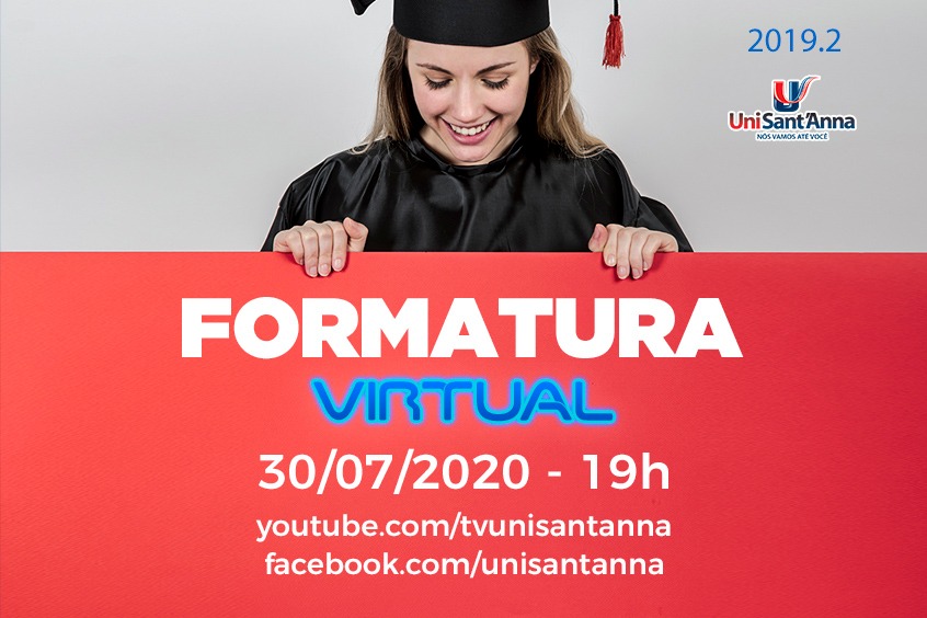 UniSant’Anna realizará Formatura Virtual