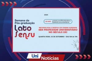 Read more about the article Curso de Pós promove bate-papo sobre Ser Professor Universitário no Século XXI
