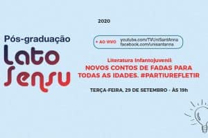 Leia mais sobre o artigo Pós em Literatura Infantojuvenil convida para Live: Novos contos de fadas para todas as idades #partiurefletir