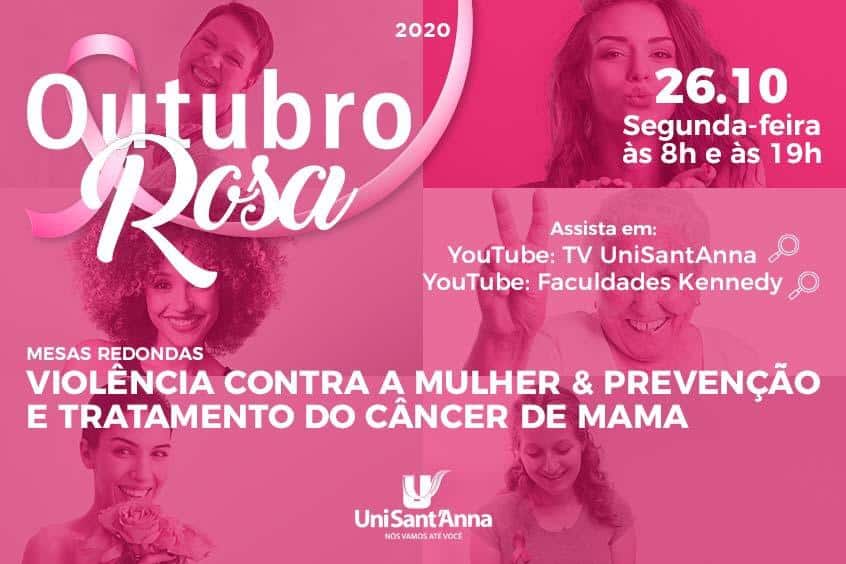 Read more about the article Outubro Rosa: Prevenção e tratamento contra o Câncer de Mama e Violência contra Mulher