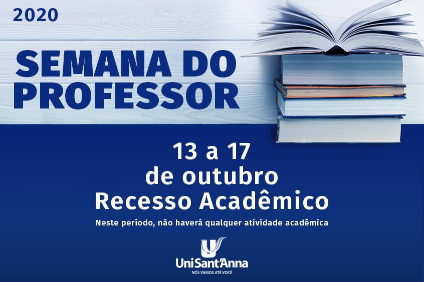 Read more about the article Recesso Acadêmico: 13 a 17 de Outubro