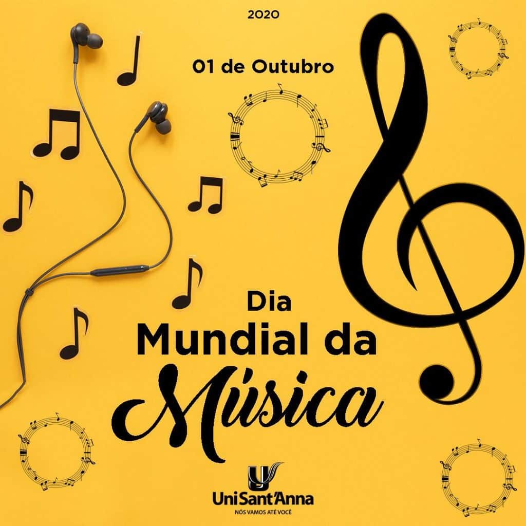 Hoje dia 01/10 se comemora o dia internacional da musica e nada melhor