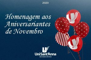 Read more about the article O UniSant’Anna deseja muitas felicidades a todos os aniversariantes do mês de Novembro