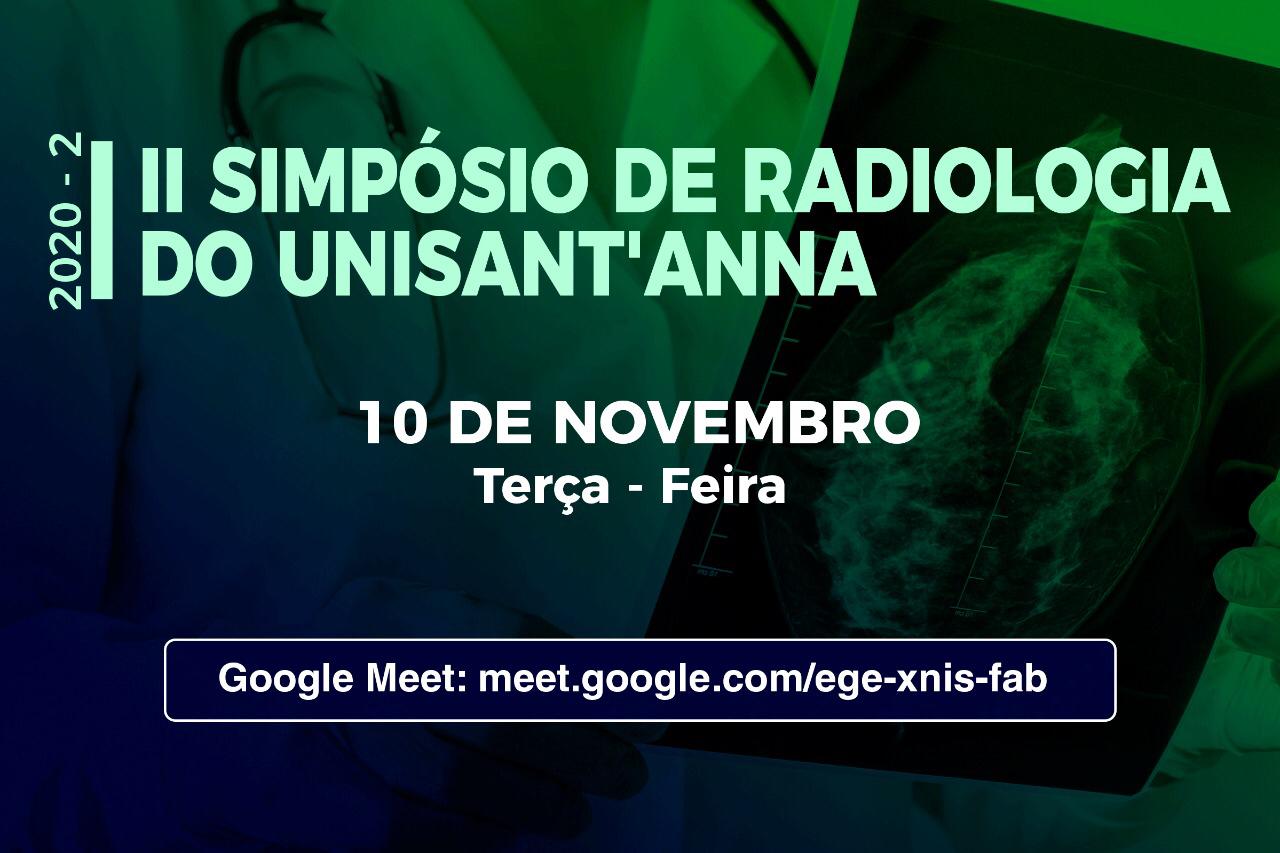 No momento, você está visualizando Inscreva-se gratuitamente no II Simpósio de Radiologia do UniSant’Anna