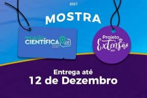 Read more about the article Mostra dos Projetos de Extensão e Iniciação Científica 2021