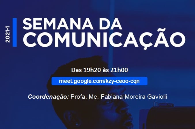 Coordenação de Comunicação Social » Inscrições abertas para os