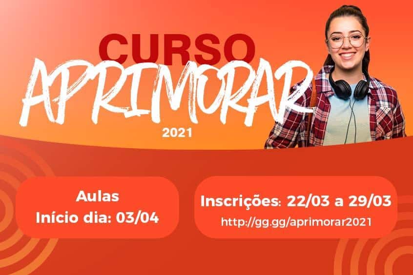 Read more about the article Inscrições Abertas e Gratuitas para o Aprimorar 2021!