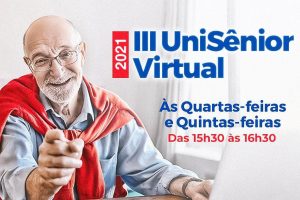 Leia mais sobre o artigo UniSênior promove Terceira Edição de Curso Virtual para afastar a solidão e manter o cérebro ativo