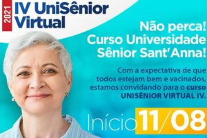 Leia mais sobre o artigo UniSênior promove IV Edição de Curso Virtual para afastar a solidão e manter o cérebro ativo