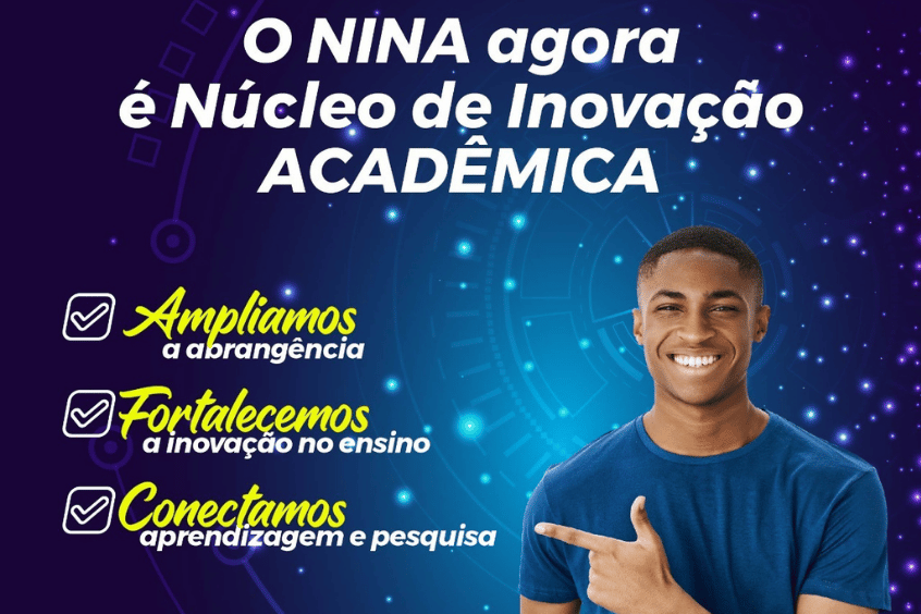 No momento, você está visualizando O NINA agora é Núcleo de Inovação Acadêmica