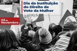 Leia mais sobre o artigo 03 de Novembro: Dia da Instituição do Direito de Voto da Mulher