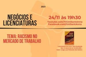 Leia mais sobre o artigo Live debate o Racismo no Mercado de Trabalho