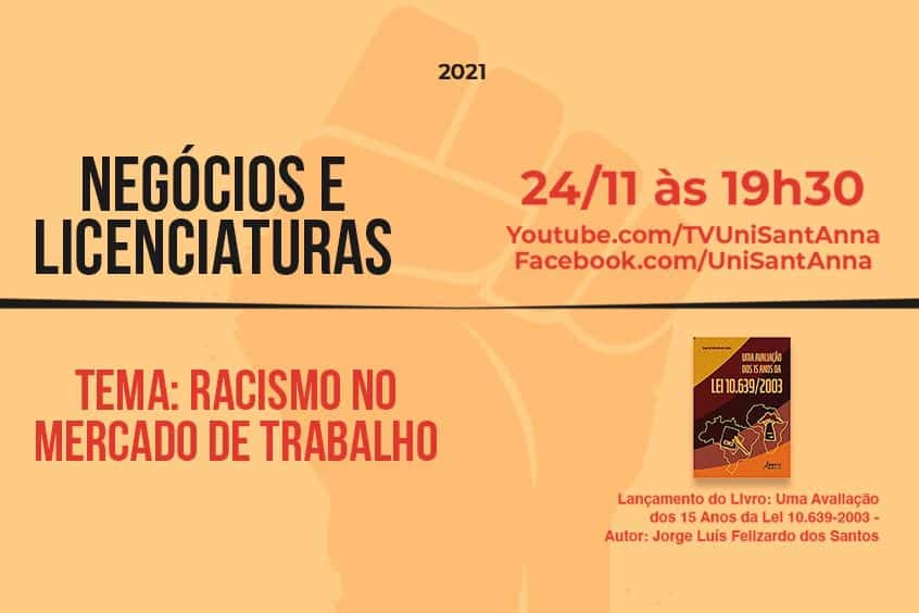 Read more about the article Live debate o Racismo no Mercado de Trabalho