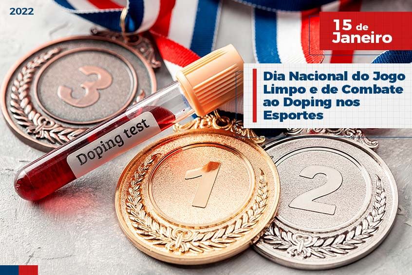 15 de Janeiro: Dia Nacional do Jogo Limpo e de Combate ao Doping nos Esportes