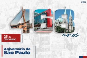 25 de Janeiro: Aniversário de São Paulo