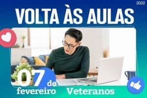 Read more about the article Veteranos: Aulas retornam nesta segunda-feira, 07/02