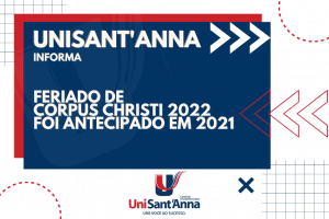 Leia mais sobre o artigo Corpus Christi 2022 foi antecipado em 2021