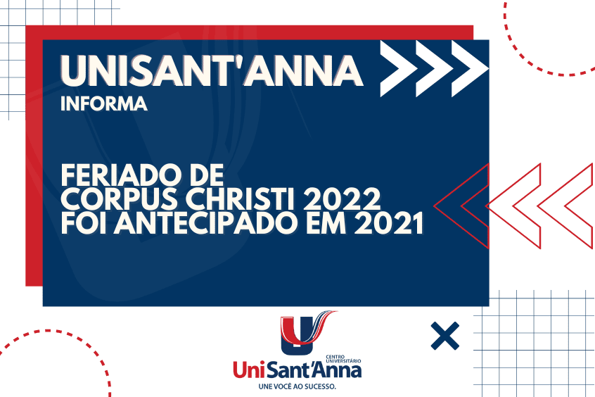 No momento, você está visualizando Corpus Christi 2022 foi antecipado em 2021