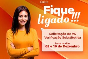 Leia mais sobre o artigo Aberto período para solicitação de Verificações Substitutivas